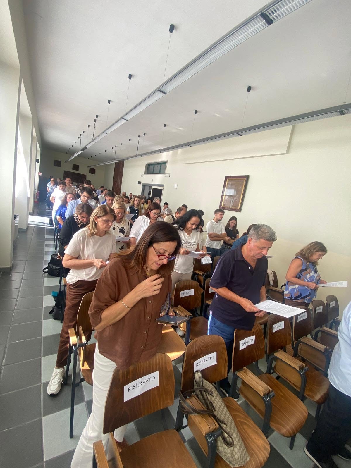Inaugurazione anno accademico 2026/2027 - assemblea in aula